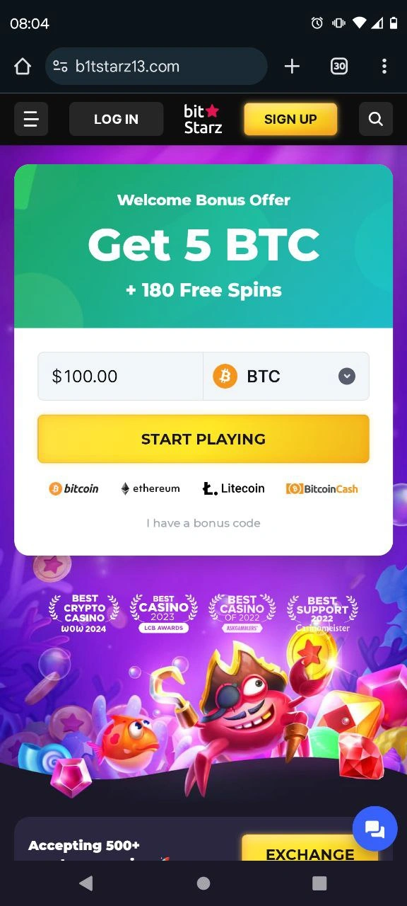 Funktionen der mobilen App und Web-Version bei Bitstarz erleben